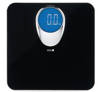 Bilancia Pesapersone digitale nera glass surface 180 kg 100 gr eva collection