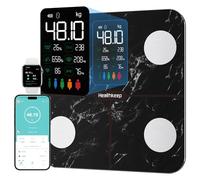 Bilancia Pesapersone Healthkeep Bilancia Impedenziometrica Bilancia Pesapersone Digitale Display VA Bilancia Pesapersone Meccanica Frequenza Cardiaca