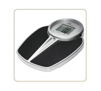 LITTLE BALANCE 8327 Pro M225, Bilancia pesapersone elettronica, semi-professionale, schermo XXL, 225 kg, nero e cromato