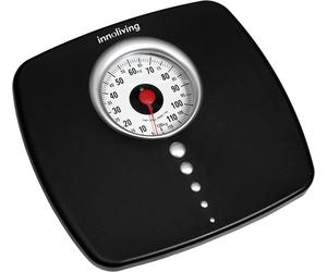 Bilancia Pesapersone Meccanica Nera Max 120 kg Innoliving