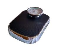 Bilancia pesapersone professionale analogica con quadrante meccanico, senza batterie, 160 kg/350 libbre, robusta piattaforma in metallo