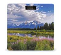Bilancia peso,Grand Teton National Park Digital Scale,Bilancia del peso corporeo,Bilance elettroniche,Scala di peso corporeo ad alta precisione