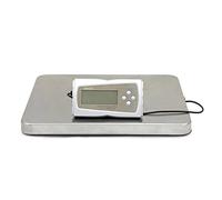 Bilancia Postale Digitale 200 kg Piattaforma 41x36 cm LCD Funzione Tara