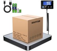 Bilancia Professionale - 200Kg/10G Bilancia Pesa Pacchi Ad Alta Precisione, Con