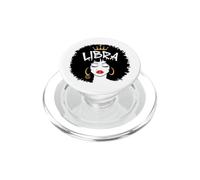 Bilancia Regina Segno Zodiacale Astrologia Capelli Africano PopSockets PopGrip per MagSafe