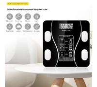 Bilancia smart Bluetooth 180 kg, bilancia digitale con analisi della composizione corporea, bilancia connessa per il monitoraggio del peso e dei dati corporei, per uso domestico e in bagno