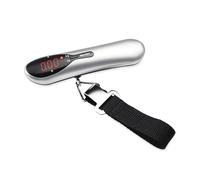 Bilancia sospesa, Bilancia elettronica portatile for bagagli, 50 kg/110 libbre, bilancia a sospensione(Silver)