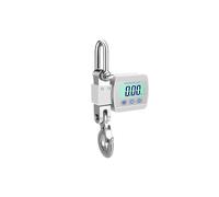 Bilancia sospesa digitale, LCD Digital Display Crance Bilancia Portatile Industriale Elettronico Pesante Gancio Gru Unità Funzione di Cambio(300kg White)