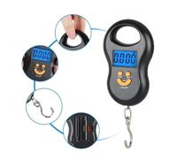Bilancia sospesa elettronica da 50 kg 10 g bilancia digitale da cucina LCD bilancia da pesca retroilluminata bilancia tascabile bilancia da viaggio