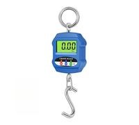 Bilancia sospesa elettronica portatile da 300 kg, bilancia digitale con gancio for uso industriale e domestico per Garage Farm(Blue)