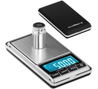 Bilancia tascabile di precisione per gioielli, contapezzi, display LCD, 500 g