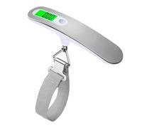 Bilancia tascabile digitale, Bilancia pesabagagli digitale portatile da 50 kg con display LCD, bilancia elettronica tascabile for valigie, strumento for pesare i bagagli,per esigenze di pesatura(B)