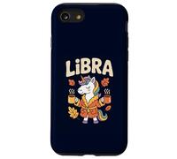 Bilancia Unicorno Coffee Lover Autunno Zodiaco Oroscopo Equilibrio Custodia per iPhone SE (2020) / 7/8