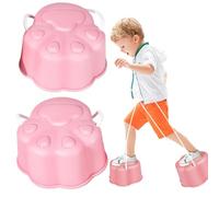 Bilanciamenti dei bambini, bilanciamento delle tradizioni da allenamento - 2x palafitte per secchio da passeggio Bilanciamento del giocattolo di allenamento,Figli figlia Migliora le