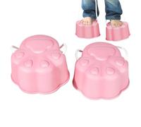 Bilanciamento dei campioni di formazione, equilibrio dei trampolieri del secchio - 2x Cartoon Bucket Fallimento Allenamento di Allenamento,Fine Motor Skills Improver Indoor Outdoor Sensory Trainer per