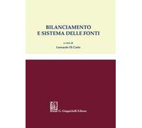 Bilanciamento e sistema delle fonti