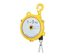 Bilanciatore a molla da 1-3 kg, bilanciatore con supporto a molla for gancio di sollevamento autobloccante a torre, jack di sollevamento for bilanciamento con fune 1,5 m