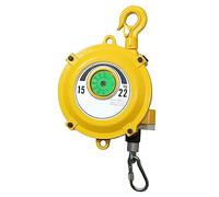 Bilanciatore a molla per utensili, 1 bilanciatore a molla retrattile con gancio e fune metallica, intervalli di carico multipli for officina(15-22kg)