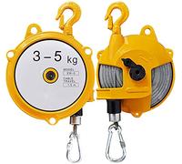 Bilanciatore a Molla Retrattile 1~3kg/3~5kg, 5~9kg Spring Balancer Autobloccante Supporto Retrattile Spring Balancer, Per Utensili Pneumatici, Fabbrica Catena Montaggio, Guscio in Acciaio(Size:3-5kg)