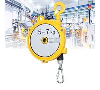 Bilanciatore a molla retrattile - Bilanciatore for utensili regolabile con gancio/fune metallica for attrezzature da officina/automotive, 1 pz.(5-7kg)