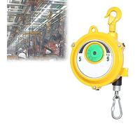 Bilanciatore a molla retrattile con cavo metallico da 1,5 m e gancio - Supporto for sospensione utensili for linea di montaggio/officina, 1 pz.(5-9kg)