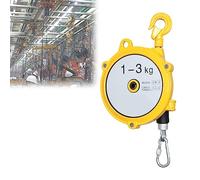 Bilanciatore a molla retrattile con cavo metallico da 1,5 m - Sospensione ergonomica for utensili for officina, linea di montaggio(1-3kg)