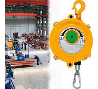Bilanciatore a Molla Retrattile con Gancio e Cavo da 1.5 M, Spring Balancer per Fabbrica e Catena Montaggio, Bilanciamento a Molla Retrattile, Ausiliari Professionali per il Sollevamento(Size:22-30kg)