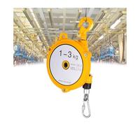 Bilanciatore a molla/riavvolgitore, Bilanciatore a molla da 1,5 m con gancio, capacità di carico 1-70 kg(1-3kg)