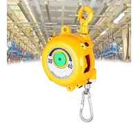 Bilanciatore a molla/riavvolgitore, Bilanciatore a molla regolabile da 1,5 m retrattile con gancio capacità di carico multiple(30-40kg)