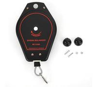 Bilanciatore a molla, supporto per imponsime per impiccagione a restrazionalità per impiccagi di montaggio della catena di montaggio Capacità del gancio 0,6 a 2,0 kg ES620, nero