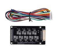 Bilanciatore batteria 10s Equalizzazione automatica adiacente Mos Pcb Equalizzatore attivo batteria induttiva con cavo 12a 20v a 45v per pacchi batteria al litio