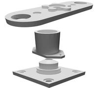 Bilanciatore Lama per Tosaerba Craftsman - Adattatore Base Stampato 3D