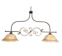 BILANCIERE A 2 LUCI FERRO BATTUTO COLLEZIONE BALAUSTRA