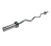 Bilanciere cromato EZ Olympic Curl Bar da 120 cm