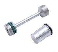 Bilanciere deviatore olio in alluminio billet per LS1 per motori LS2 LS3 LQ4 LQ9 4,8L 5,3L 6,0L 6,2L per motori Gen 3 Gen 4 per - Confezione da 2 con O-For Ring, foro filettato /4-20 per una facile