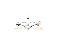 BILANCIERE LAMPADARIO A 2 LUCE Collezione ESSE FERRO BATTUTO