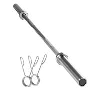 FFITNESS Bilanciere Olimpionico 180 cm con 2 Clip Ferma Pesi FF | Ffitness 15