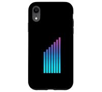 Bilanciere Synth Grafica Gradiente Retro anni '80 Custodia per iPhone XR