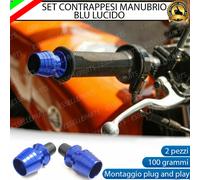 BILANCIERI MANUBRIO STABILIZZATORI MALAGUTI YESTERDAY 50 ALLUMINIO BLU