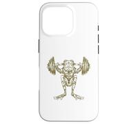 Bilancieri per sollevamento pesi a forma di rana, per rettili, divertente allenamento in palestra Custodia per iPhone 16 Pro