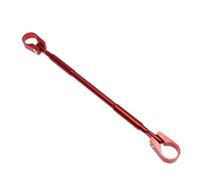 Bilancio del morsetto della traversa in motocicletta in motocicletta in alluminio 22 mm per modifica della barra 'impugnatura e rafforzamento compatibile con manubrio standard(Red)