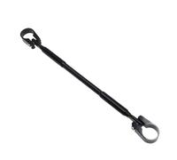 Bilancio del morsetto della traversa in motocicletta in motocicletta in alluminio 22 mm per modifica della barra 'impugnatura e rafforzamento compatibile con manubrio standard(Black)