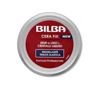 Bilba, Cera con Semi di Lino e Cristalli Liquidi, Cera Fix Modellante a Tenuta Elastica - Formula Professionale - Dona Volume e Lucentezza, Ideale per Fissare l'Acconciatura - 100ml