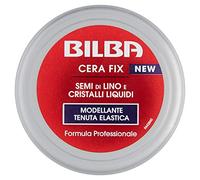 Bilba, Cera con Semi di Lino e Cristalli Liquidi, Cera Fix Modellante a Tenuta Elastica - Formula Professionale - Dona Volume e Lucentezza, Ideale per Fissare l'Acconciatura - 100ml