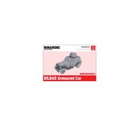 Bilbao Blindato Auto - Spagnolo Guerra Civile - 1/72 Scala - Minairons Miniature