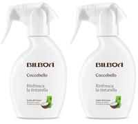 Bilbao Coccobello Rinfresa la tintarella, Latte di Coco Aquabronze 250ml (Confezione da 2)
