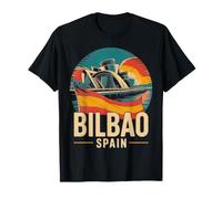 Bilbao Spagna Vivid Scene Viaggi Souvenir Maglietta