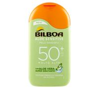 Bilboa Aloe Sensitive - Latte Solare SPF50+ Per Pelli Sensibili 200 Ml