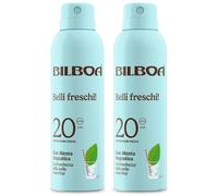 Bilboa Belli Freschi Spray Solare SPF 20 menta acquatica 2x150 ml