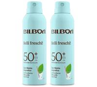 Bilboa Belli Freschi Spray Solare SPF 50+ menta acquatica 2x150 ml